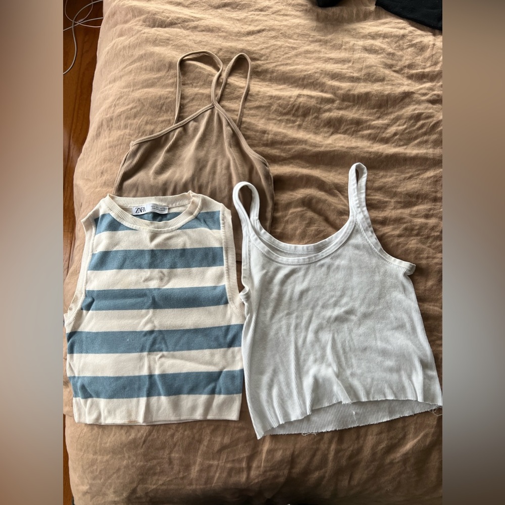3x15 Crop Tanktops